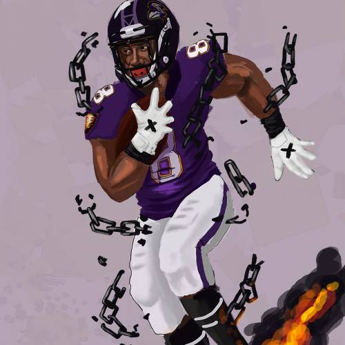 “Not Bad for a Running Back” by Sam Obi